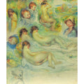 Studies of Nudes The Artists Children and his Wife Painting