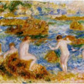 Nude Boys On The Rocks At Guernsey Painting