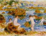 Nude Boys On The Rocks At Guernsey Painting artwork preview