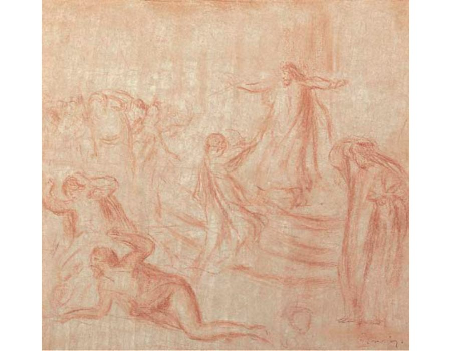 Esquisse pour Oedipe Roi