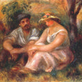 Seated couple 