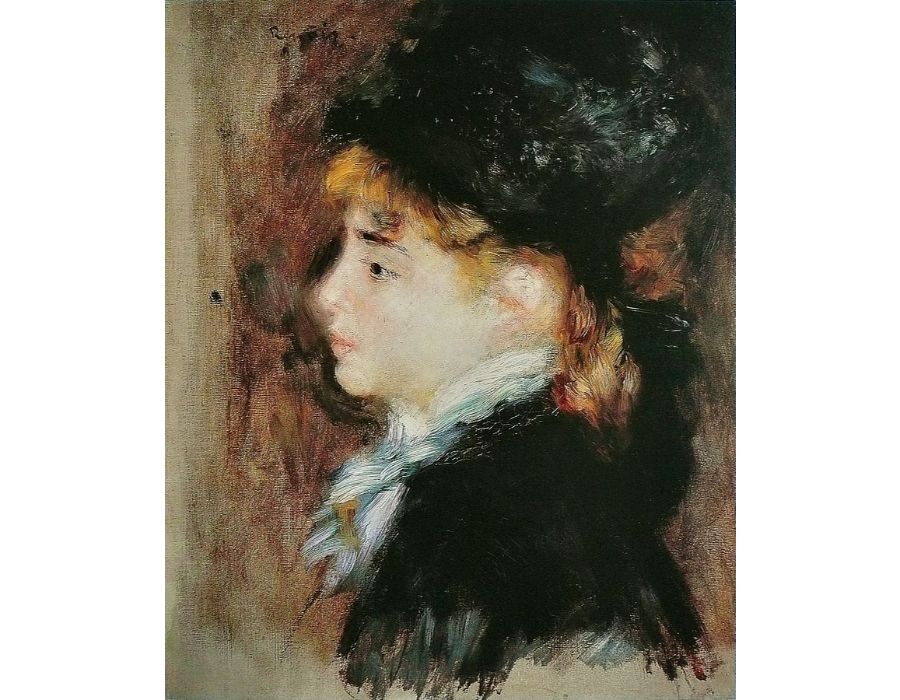Portrait Of Margot Aka Portrait Of A Model Painting