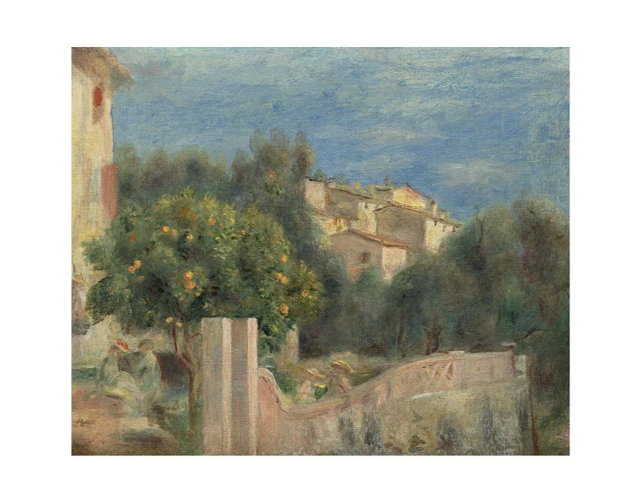La Maison De L'Artiste A Cagnes Painting