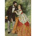 Portrait of the couple Sisley Painting