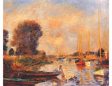 The seine at argenteuil 3 Painting artwork preview
