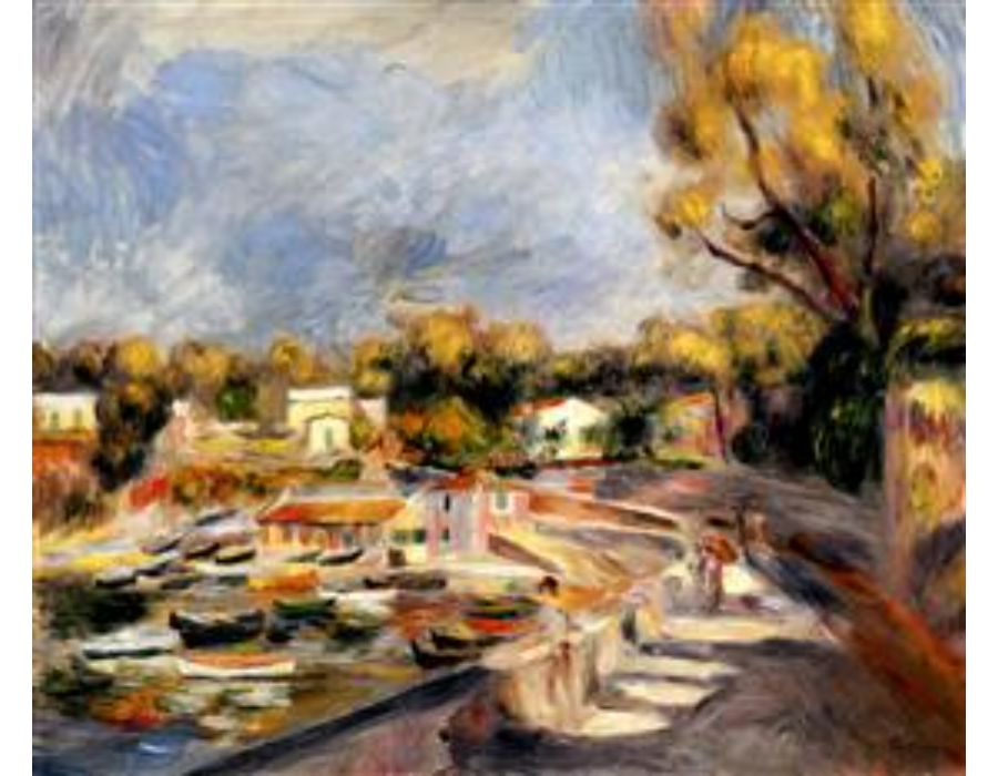 Cagnes Landscape 7 Painting