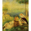 Young Girls By The Sea
