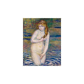 Jeune Femme Se Baignant
