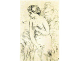 20th Century Baigneuse Debout, A Mi-Jambes Painting artwork preview