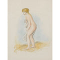 Baigneuse Debout, En Pied Painting