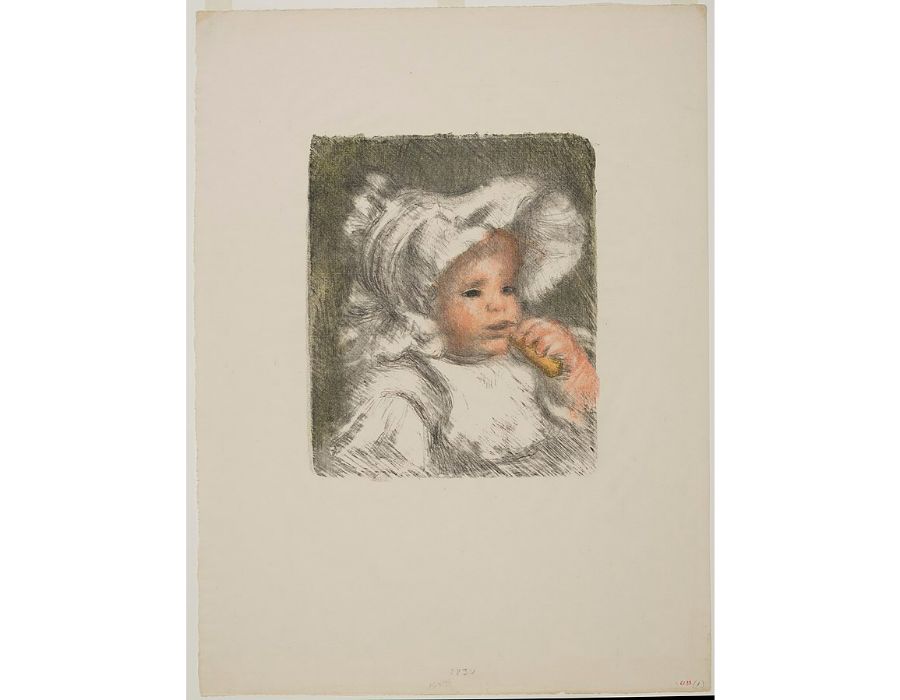 Enfant Au Biscuit Painting