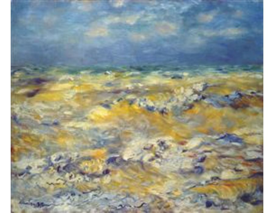 Seascape near berneval