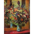 Bouquet In Front Of A Mirror Painting