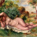 Reclining Nude Aka The Bakers Wife Painting