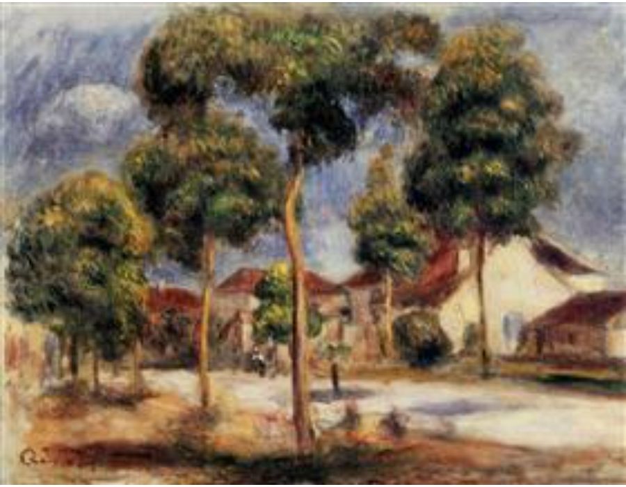 The Sunny Street Painting