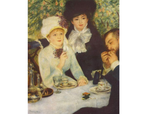 After the Luncheon Painting