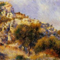Rocks At L Estaque Painting