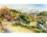 The View From Collettes Cagnes Painting artwork preview