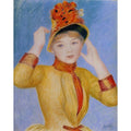 Bust Of A Woman Aka Yellow Dress Painting