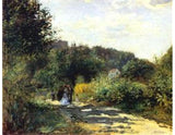 A Road In Louveciennes Painting artwork preview