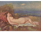 Sleeping by the sea artwork preview