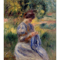 La Couseuse (Femme Cousant Dans Un Jardin) 