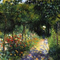 Women In A Garden Painting