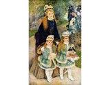 Mother Strolling with her Children artwork preview