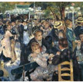 The Ball at the Moulin de la Galette Painting
