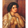 Gabrielle with bare breasts 