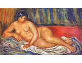 Nude girl reclining artwork preview