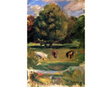 Landscape With Horses artwork preview
