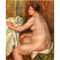 Seated Bather3 by Pierre Auguste Renoir