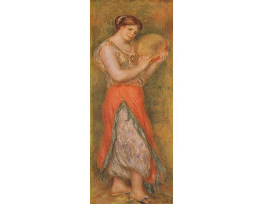 Dancer with tambourine 