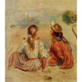 Young Girls On The Beach Painting