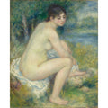 Seated Bather4 by Pierre Auguste Renoir
