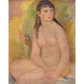 Nude female by Pierre Auguste Renoir