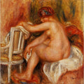 Seated Nude2 by Pierre Auguste Renoir