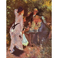 Under The Arbor At The Moulin De La Galette by Pierre Auguste Renoir