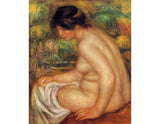 Seated Nude In Profile Aka Gabrielle Painting artwork preview