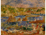 Children On The Beach At Guernsey artwork preview