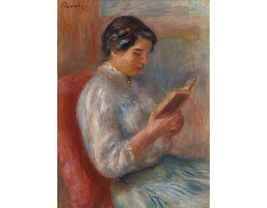 Femme Lisant by Pierre Auguste Renoir