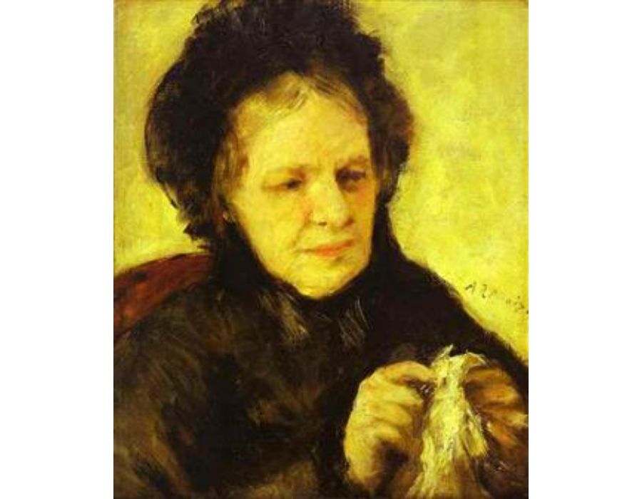 Portrait of Mme. Theodore Charpentier
 by Pierre Auguste Renoir