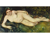 Nymph at the source Painting artwork preview