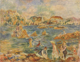 On the beach of Guernesey Painting artwork preview