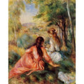 Picking Flower (In the Field) by Pierre Auguste Renoir