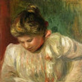 Bust of a Girlby Pierre Auguste Renoir