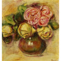 Vase Of Roses4 by Pierre Auguste Renoir