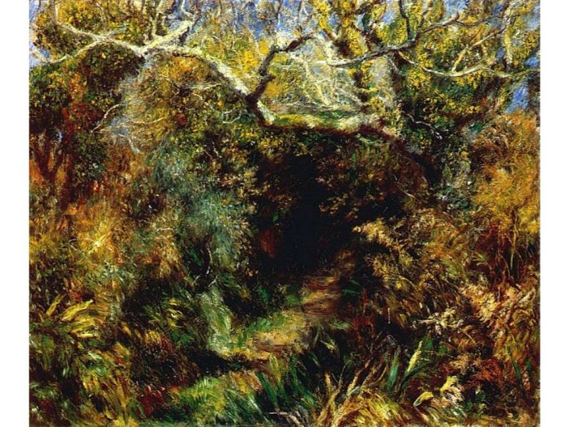 Mediterranean landscape 2 by Pierre Auguste Renoir