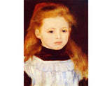 Little Girl In A White Apron Aka Portrait Of Lucie Berard Painting artwork preview